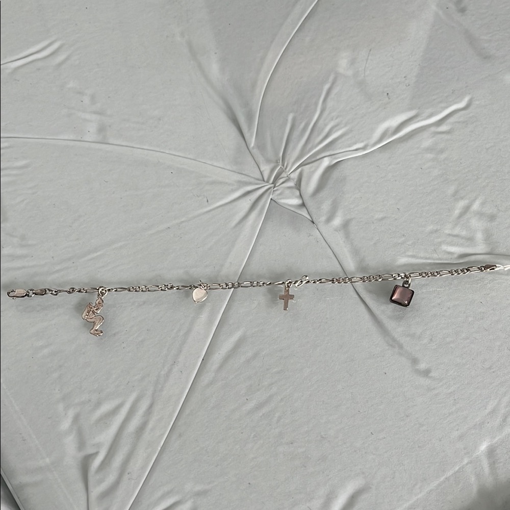 Silver Charm Bracelet